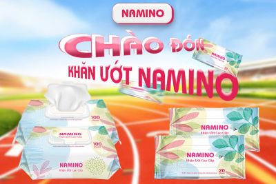 Siêu Phẩm Khăn Ướt Mới Namino - Tiện Lợi, An Toàn, Và Chất Lượng Vượt Trội