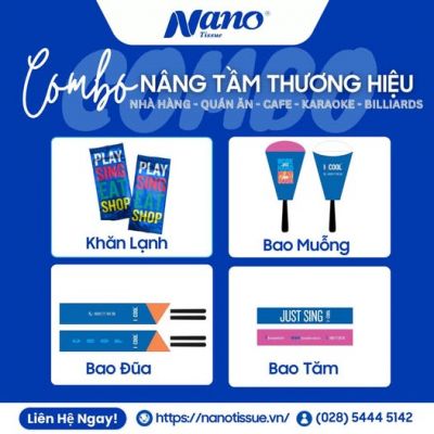 COMBO nâng tầm thương hiệu “4in1” giải pháp làm sạch từ NANO